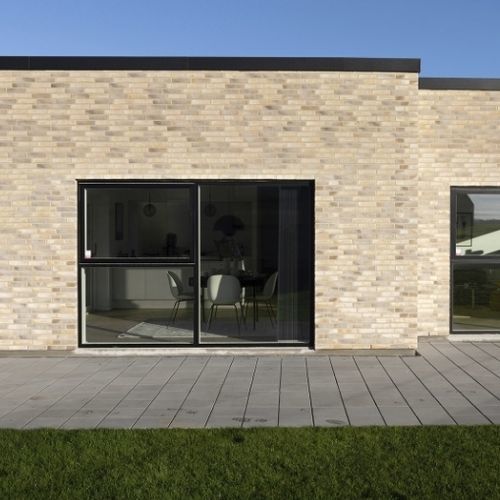 Brique de parement en clinker - RT 486 - Randers Tegl A/S - d'extérieur / à coller / contemporain
