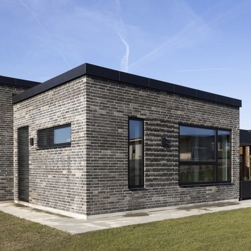 Brique de parement en clinker - RT 551 - Randers Tegl A/S - d'extérieur / à coller / contemporain