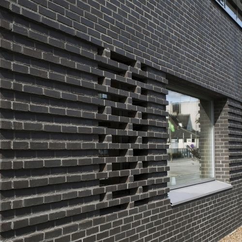 Brique de parement en clinker - RT 548 - Randers Tegl A/S - de terre cuite / d'extérieur / à coller