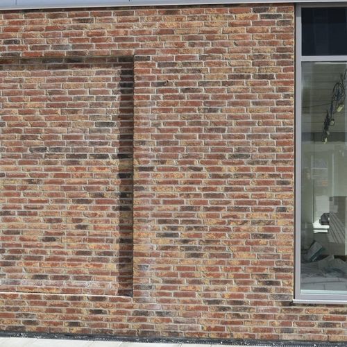 Brique de parement de terre cuite - RT 453 - Randers Tegl A/S - d'extérieur / à coller / rustique