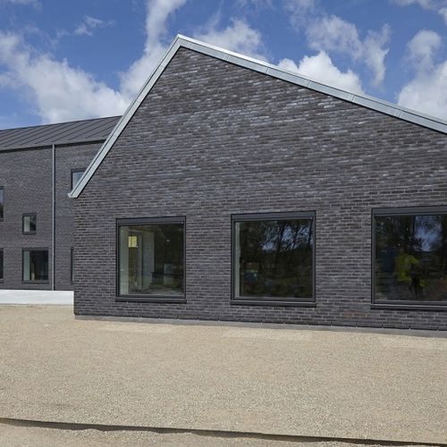 Brique de parement en clinker - RT 475 - Randers Tegl A/S - d'extérieur / à coller / contemporain