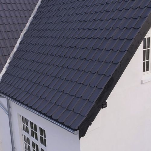 Tuile panne - RT 822 - Randers Tegl A/S - en terre cuite / grand moule