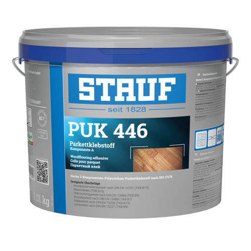 Colle à base de polyuréthane - PUK 446 - Stauf Klebstoffwerk GmbH - pour bois / pour sol / à prise rapide