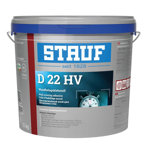 Colle en PVC - D 22 HV - Stauf Klebstoffwerk GmbH - pour bois / pour béton / pour carrelage