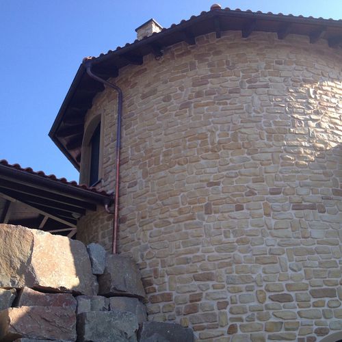 Parement en pierre reconstituée - LIMESTONE - Wild stone - intérieur / extérieur / texturé