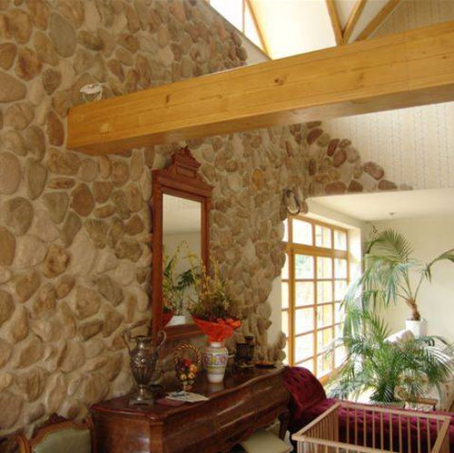 Parement en pierre reconstituée - RIVER - Wild stone - extérieur / intérieur / texturé