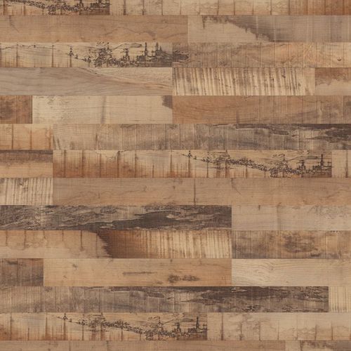 Sol stratifié en HDF - 500 MEDIUM : GLOBETROTTER - windmöller flooring products WFP GmbH - clipsable / aspect bois / résidentiel