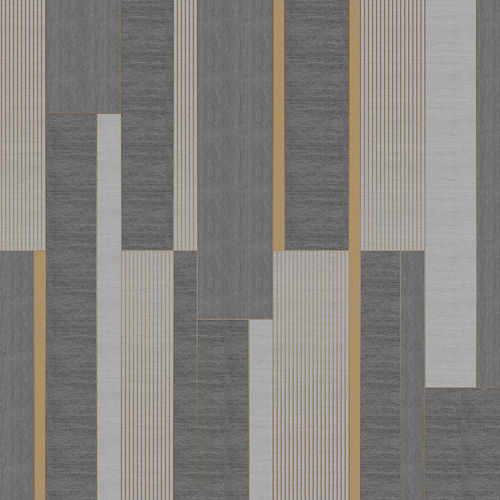 Papier peint contemporain - DYNASTY RE-EDITION - LondonArt Wallpapers - en vinyle / en PVC / géométrique