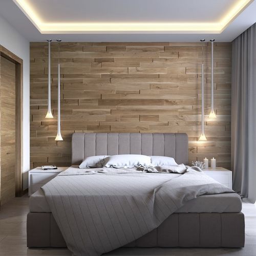 Revêtement mural pour intérieur - OZO - AW Latvia - en bois massif / en chêne / brossé