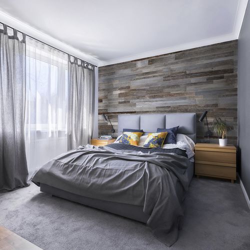 Panneau en bois pour agencement intérieur - SILVER - AW Latvia - pour mur / en bois de récupération / durable