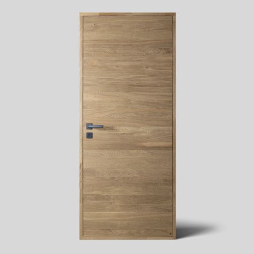Porte d'intérieur - OZH - AW Latvia - en bois massif / en chêne / battante