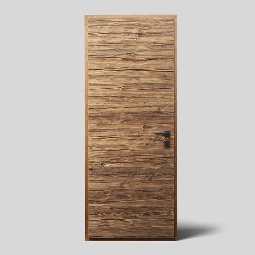 Porte d'intérieur - ACTSDH - AW Latvia - en bois de récupération / battante / classique