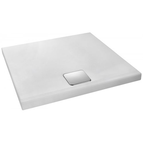Receveur de douche carré - N110K - JACOB DELAFON - à poser / à fleur de sol / extra plat