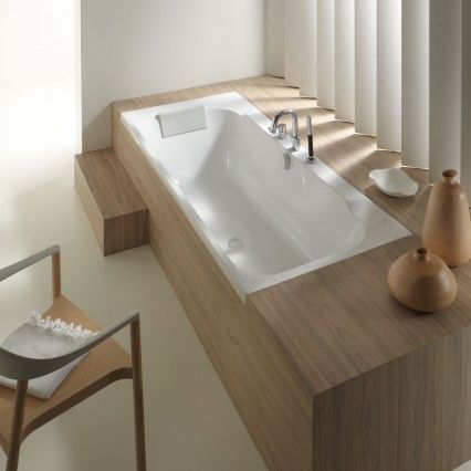 Baignoire en acrylique - DOBLE: CE6D013 - JACOB DELAFON - double / blanche