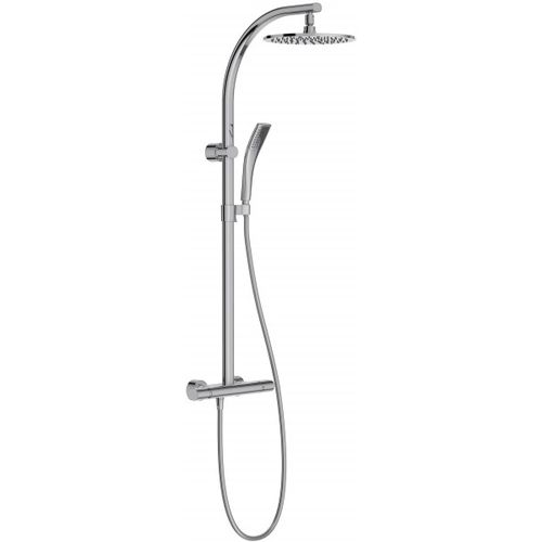 Colonne de douche thermostatique - OBLO: E11717 - JACOB DELAFON - murale / contemporaine / avec douche à main