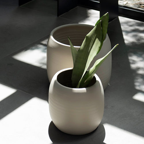 Pot de fleur en céramique - Deco - Herstera Garden S.L. - en corde / à poser / rond