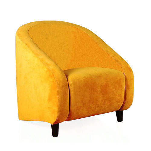 Fauteuil classique - VEDA - HMM Ltd. - en tissu / en bois massif / en contreplaqué