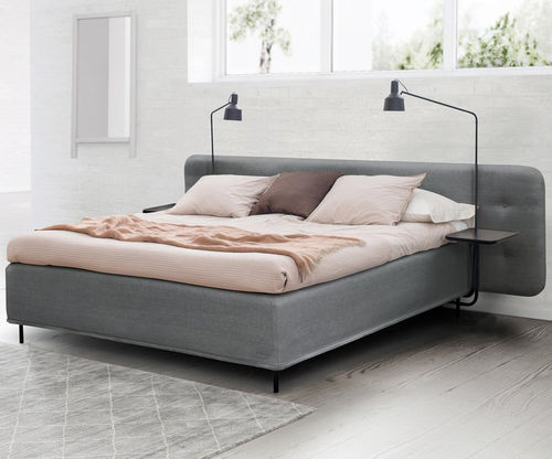 Lit double - AMBASSADOR NORDIC LINE - Jensen - contemporain / tapissé / avec tête de lit