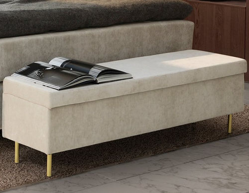 Bout de lit contemporain - SATURN - Jensen - en tissu