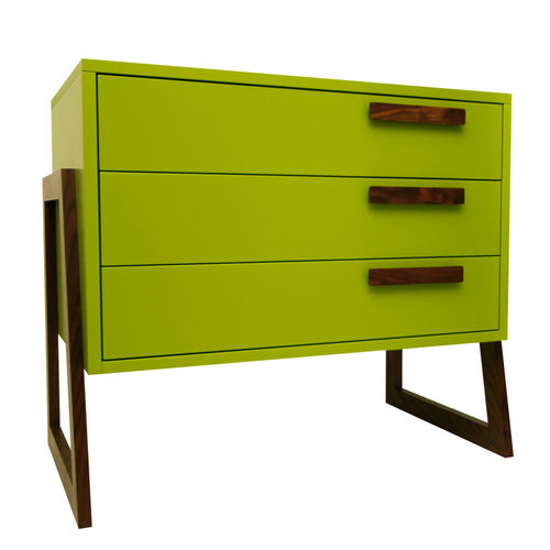 Commode contemporaine - FAIRY TALE  - KD Stripes - en noyer / en MDF / non spécifié