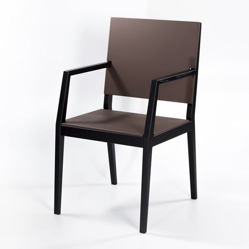 Chaise contemporaine - MAJESTY  - KD Stripes - d'intérieur / en frêne / en contreplaqué