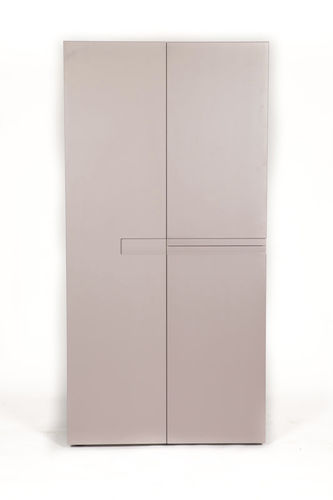 Armoire contemporaine - SPOKE  - KD Stripes - en noyer / en frêne / en contreplaqué