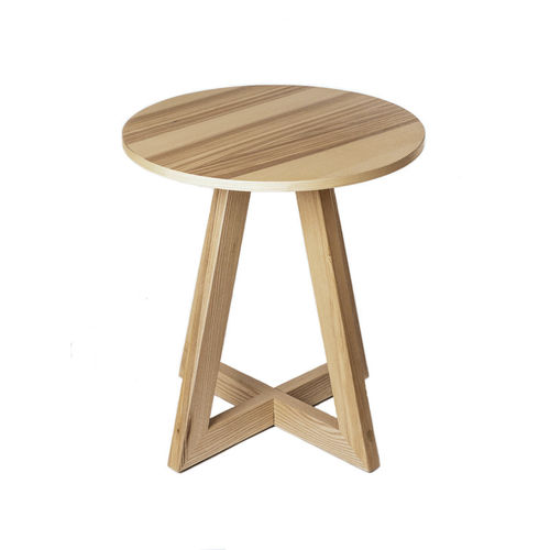 Table d'appoint contemporaine - HANDY H - KD Stripes - en placage de bois / en contreplaqué / avec piètement en frêne
