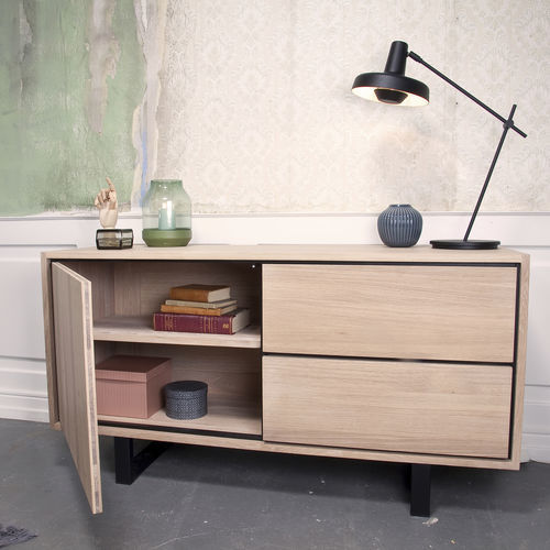 Buffet contemporain - FOREST - Kristensen & Kristensen A/S - en chêne / avec tiroirs / à portes battantes