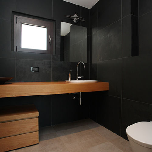 Carrelage en ardoise - NERO NOTTE - Marmotex SRL - mat / d'intérieur / de salle de bain