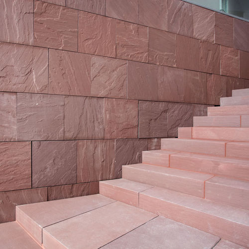 Bloc en pierre pour mur - GAJA BROWN - Marmotex SRL - pour aménagement extérieur / décoratif / en pierre naturelle