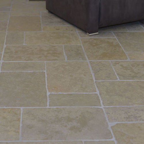 Carrelage en pierre naturelle - VINTAGE GOLD - Marmotex SRL - vieilli / d'intérieur / d'extérieur