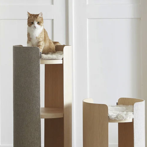 Coussin pour chat en polyester - TORRE - MiaCara - blanc