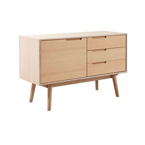 Buffet design scandinave - CURVE - PBJ Mobler ApS - en chêne / en noyer / en bois massif