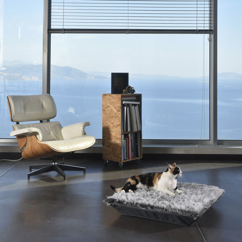 Lit pour chat en tissu - POUFOMANIA - lavable en machine