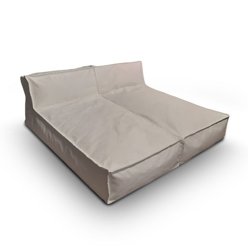 Fauteuil poire contemporain - DEL MAR DOUBLE - POUFOMANIA - en Sunbrella® / en polystyrène expansé PSE / imperméable