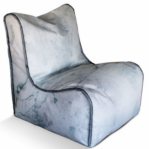 Fauteuil poire contemporain - Travel - POUFOMANIA - en tissu / en polystyrène expansé PSE / imperméable