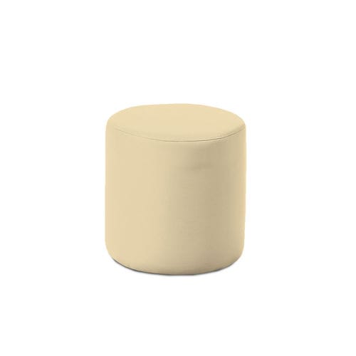 Pouf contemporain - POUFOMANIA - tissu enduit PVC / rond / contract