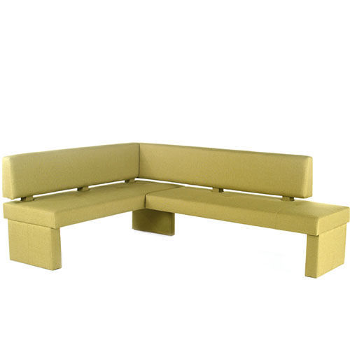 Banc de jardin contemporain - DOMINO - Standard Furniture Factory Sarajevo - en tissu / avec dossier / tapissé