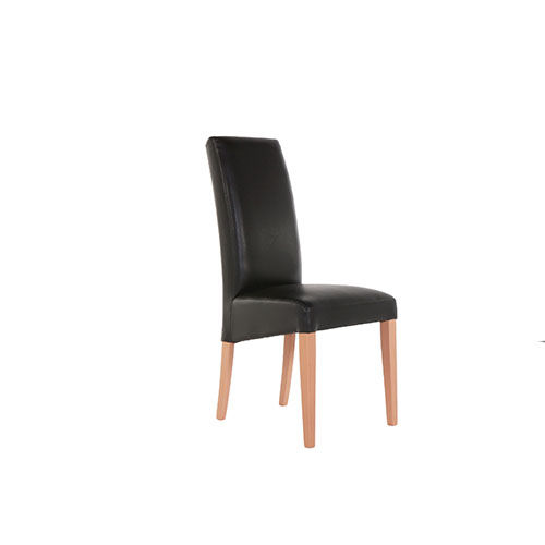 Chaise contemporaine - RUDI - Standard Furniture Factory Sarajevo - d'intérieur / en cuir / avec piètement en bois