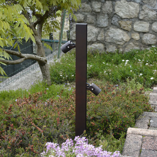 Borne d'éclairage de jardin - KAKTUS - Hi Project srl - Brillamenti - pour espace public / contemporaine / en aluminium