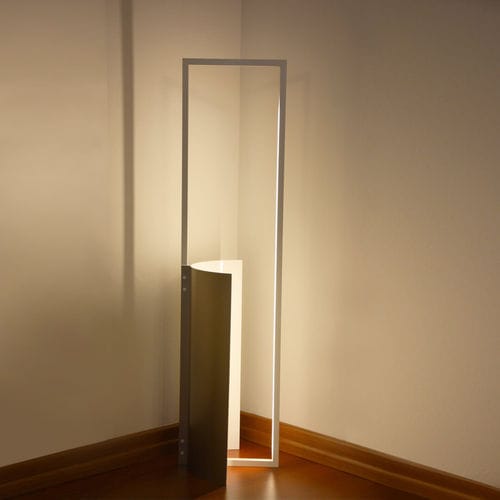 Lampe sur pied - TROLLEY - Hi Project srl - Brillamenti - en aluminium / en méthacrylate / design original