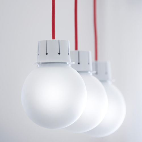 Suspension - ZBOWL - Hi Project srl - Brillamenti - en aluminium / en verre soufflé / design minimaliste