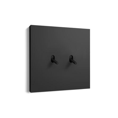 Interrupteur à levier - IC3480 - ICÓNICO - encastré / double / en métal