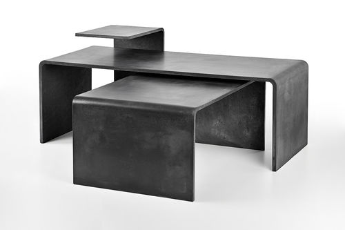 Table basse contemporaine - TRIO SET - Gravelli - en béton / rectangulaire / résidentielle