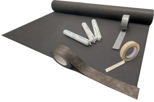 Membrane d'étanchéité de protection - Effisus Breather FR-B System - Effisus - pour façade / en rouleau / en polypropylène