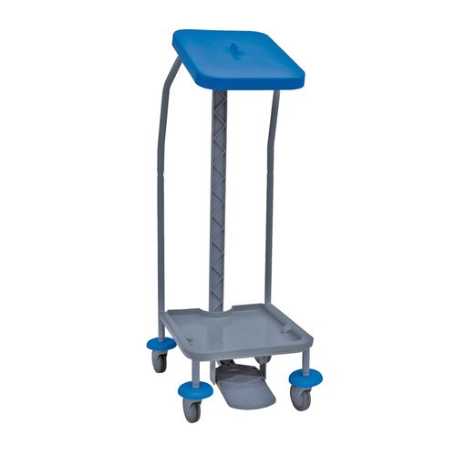 Chariot poubelle - LINEN 21 - IPC - professionnel / en polypropylène