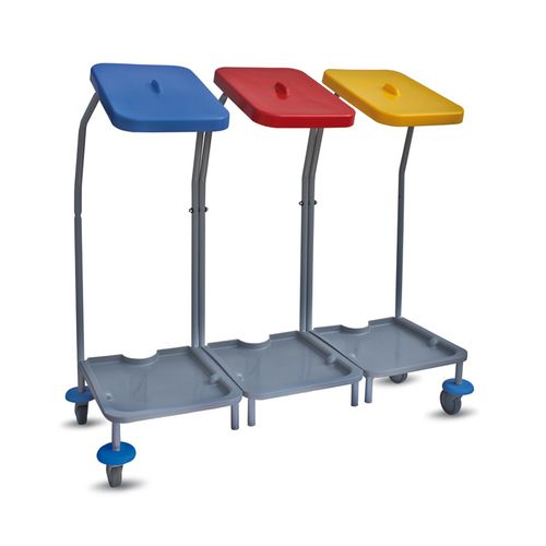 Chariot poubelle - LINEN 23S  - IPC - professionnel / en polypropylène