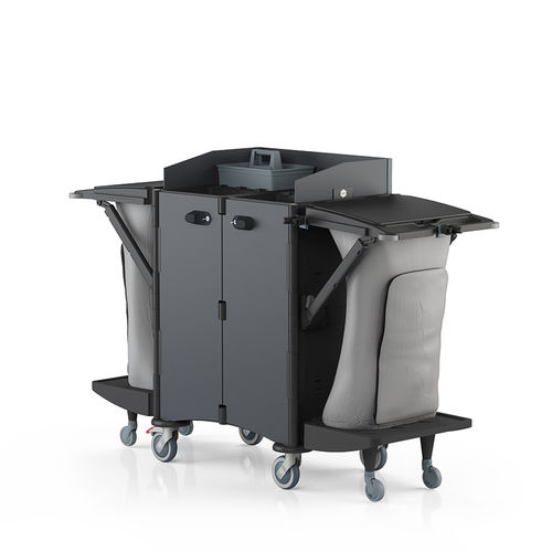 Chariot de ménage - BRIX MIDI  - IPC - pour hôtel / en plastique