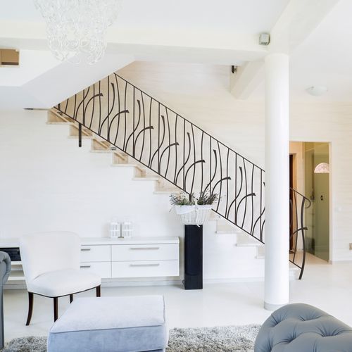 Garde-corps en fer forgé - VENTAGLIO - Tessaro Group - à barreaux / d'intérieur / d'extérieur