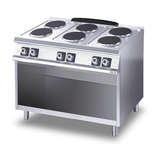 Cuisinière électrique - D76/10CEPT - Olis Ali Group S.r.l. - professionnelle / en inox